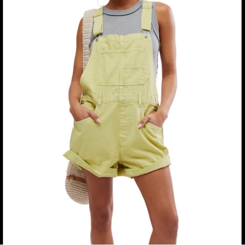 We The Free Yellow Overalls